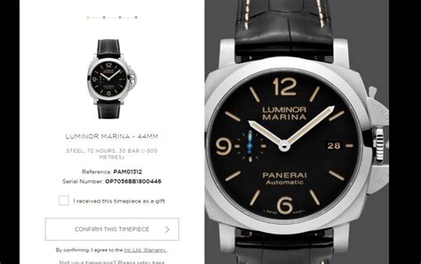 panerai 8 year warranty